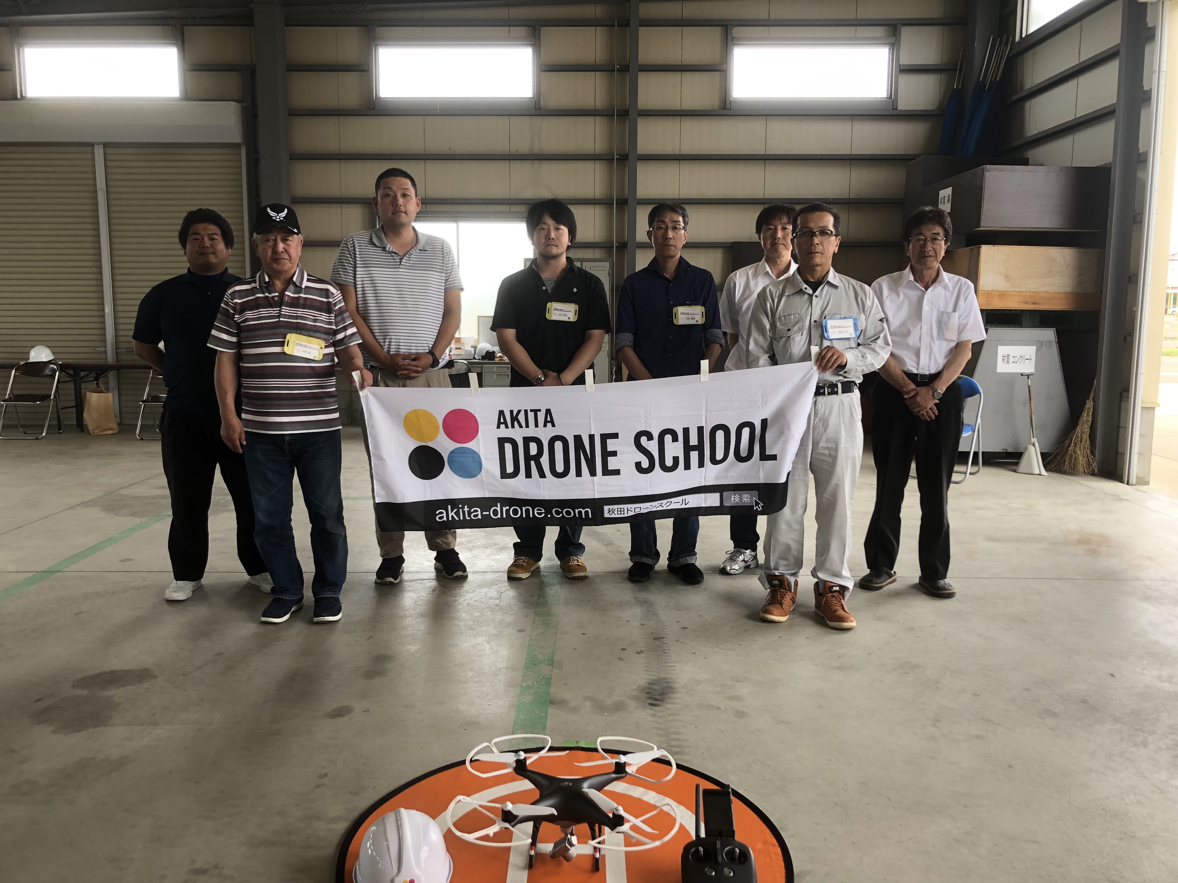 秋田ドローンスクール第11期講習が修了しました